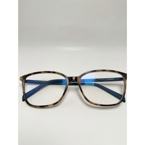 BCBGMAXAZRIA AGATHA VINTAGE TORTOISE BLUE AUTHENTIC EYEGLASSES Frames 53-15 140 - Picture 1 of 6